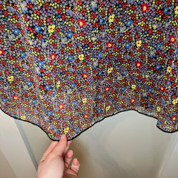 Floral Sheer Dress by Filo Australia, Size Small - Picture 6 of 9